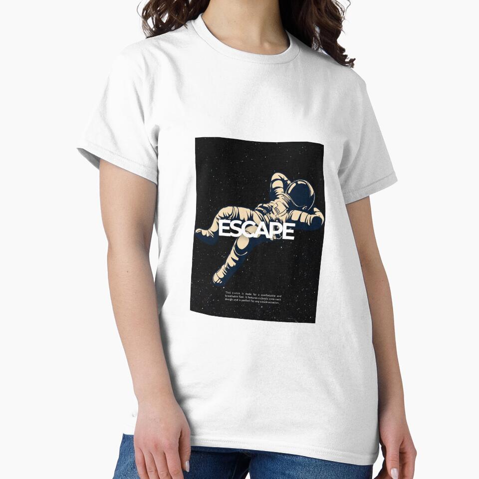 ESCAPE by Xicasso - Adult & Kids T-Shirts, Sweatshirts & Hoodies apparel design preview 2