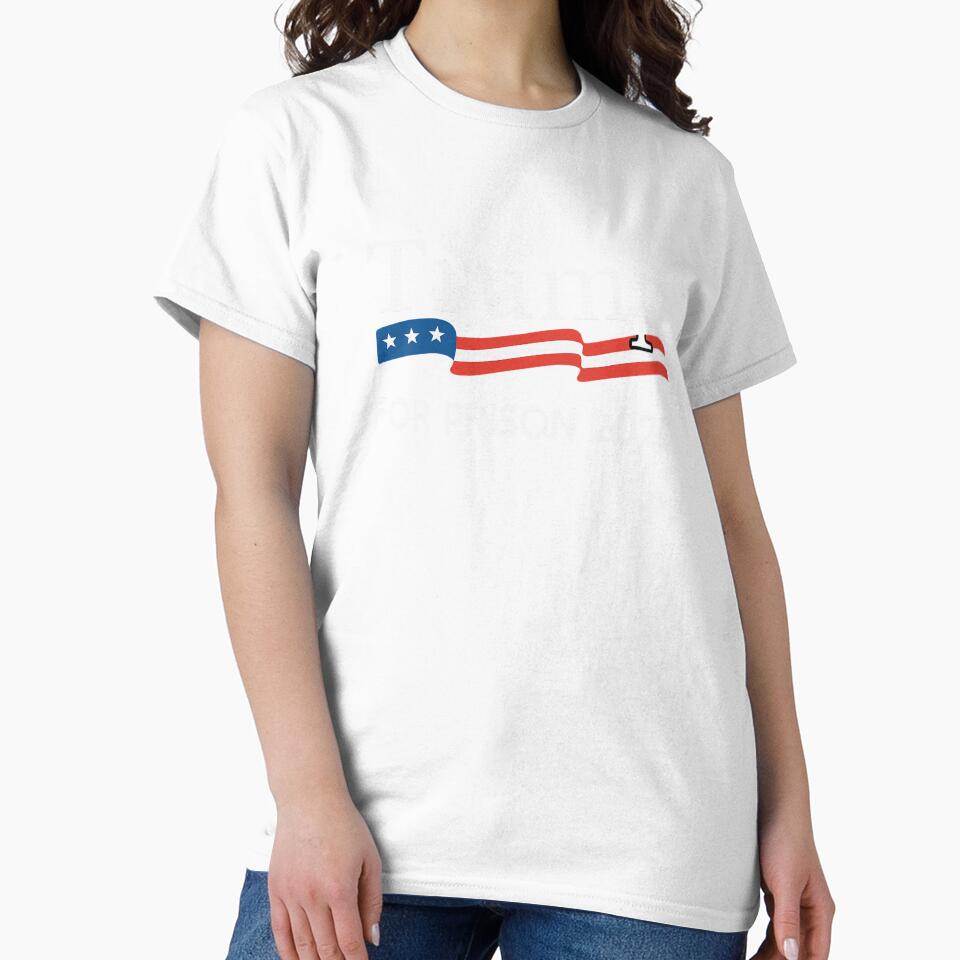 Trump For Prison 2020 Slim Fit Retro rump by - Adult & Kids T-Shirts, Sweatshirts & Hoodies apparel design preview 2