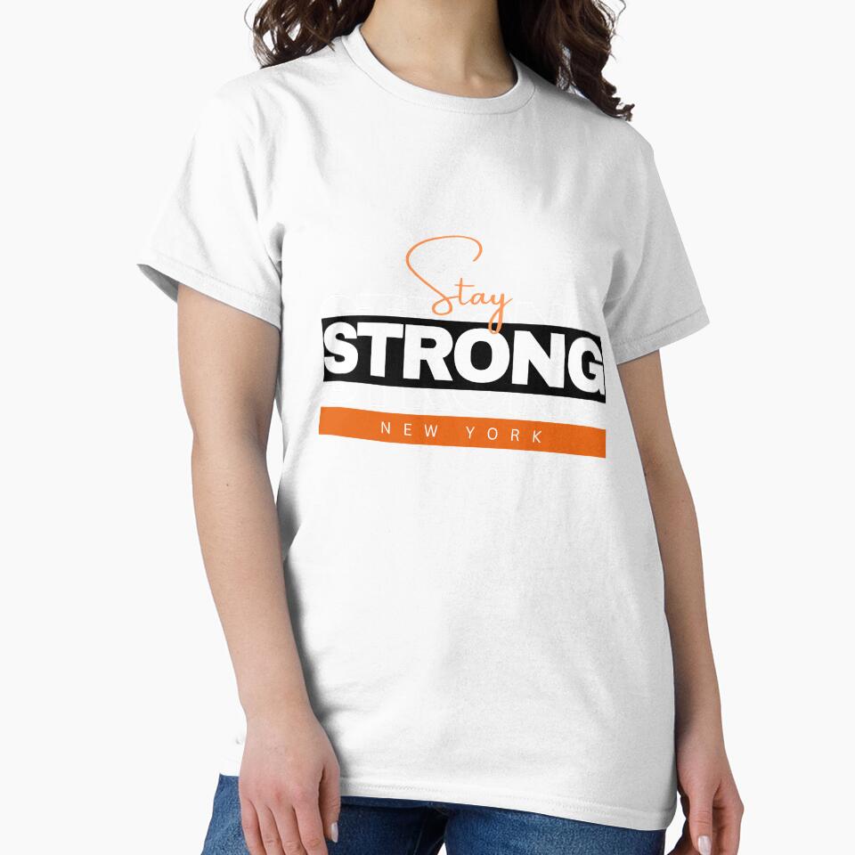 Strong new york by MonaraStudio - Adult & Kids T-Shirts, Sweatshirts & Hoodies apparel design preview 2