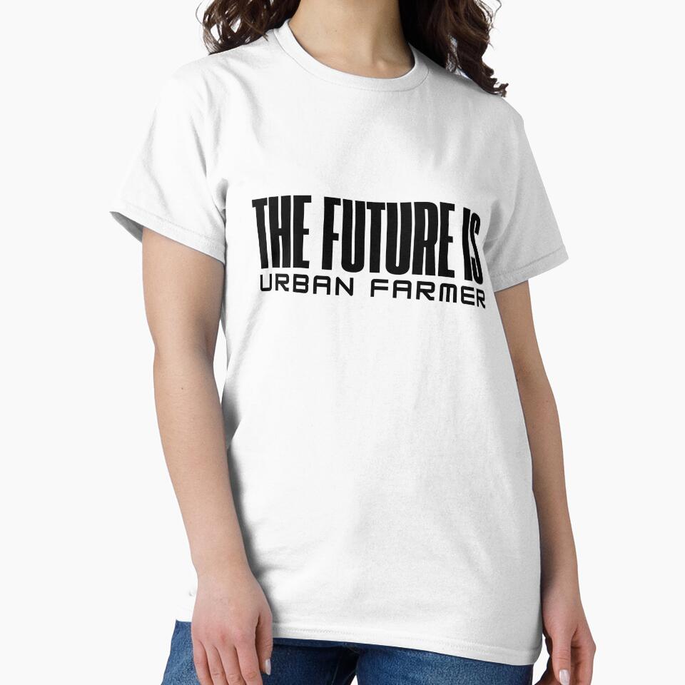 The future is Urban Farmer by rawaart1 - Adult & Kids T-Shirts, Sweatshirts & Hoodies apparel design preview 2