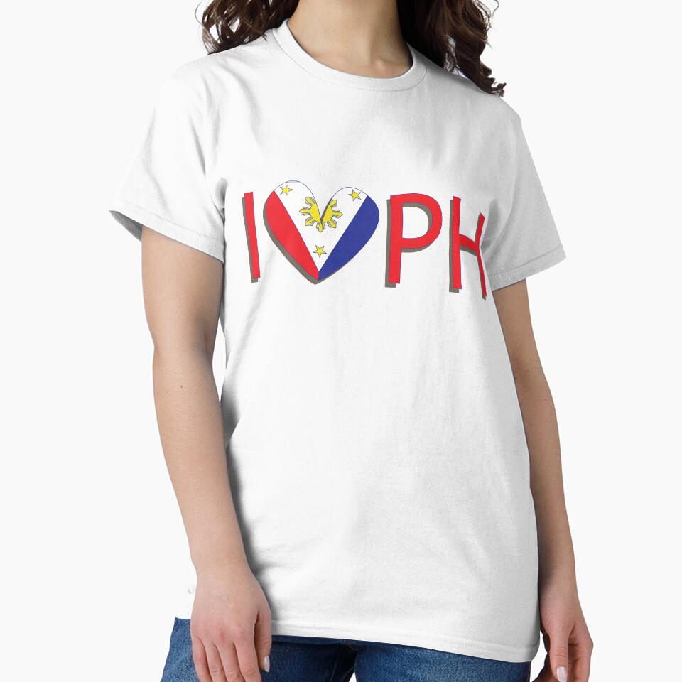 I HEART PHILIPPINES COOL PINOY DESIGN by mjdragonfly - Adult & Kids T-Shirts, Sweatshirts & Hoodies apparel design preview 2