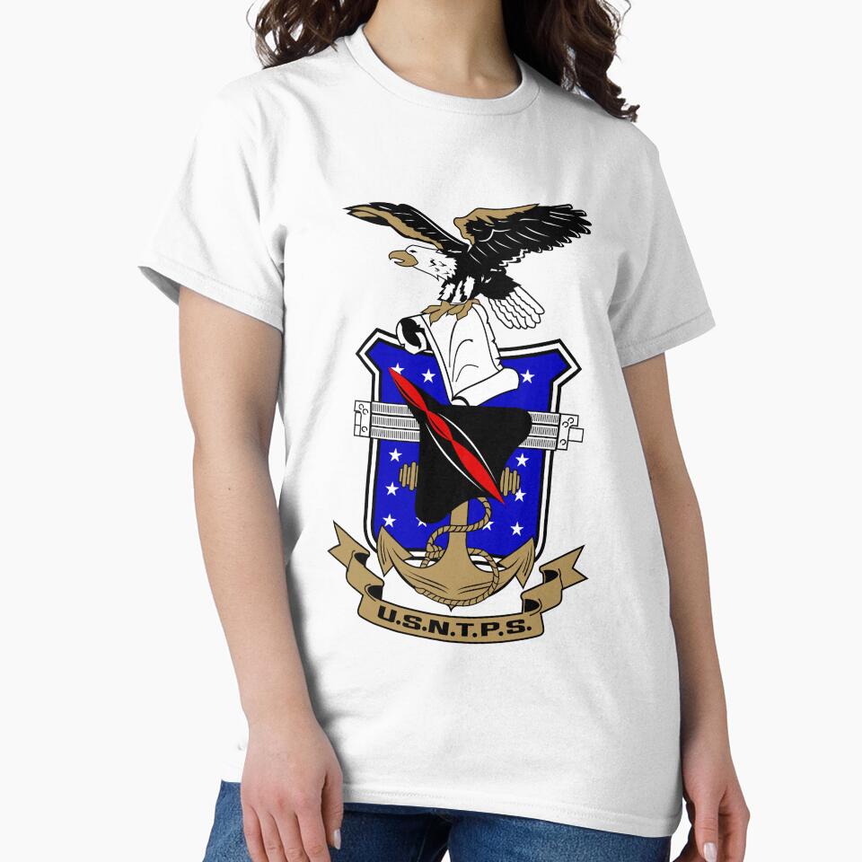 Test Pilot School Usntps C R E S T Slim Fit, I Love - Adult & Kids T-Shirts, Sweatshirts & Hoodies apparel design preview 2