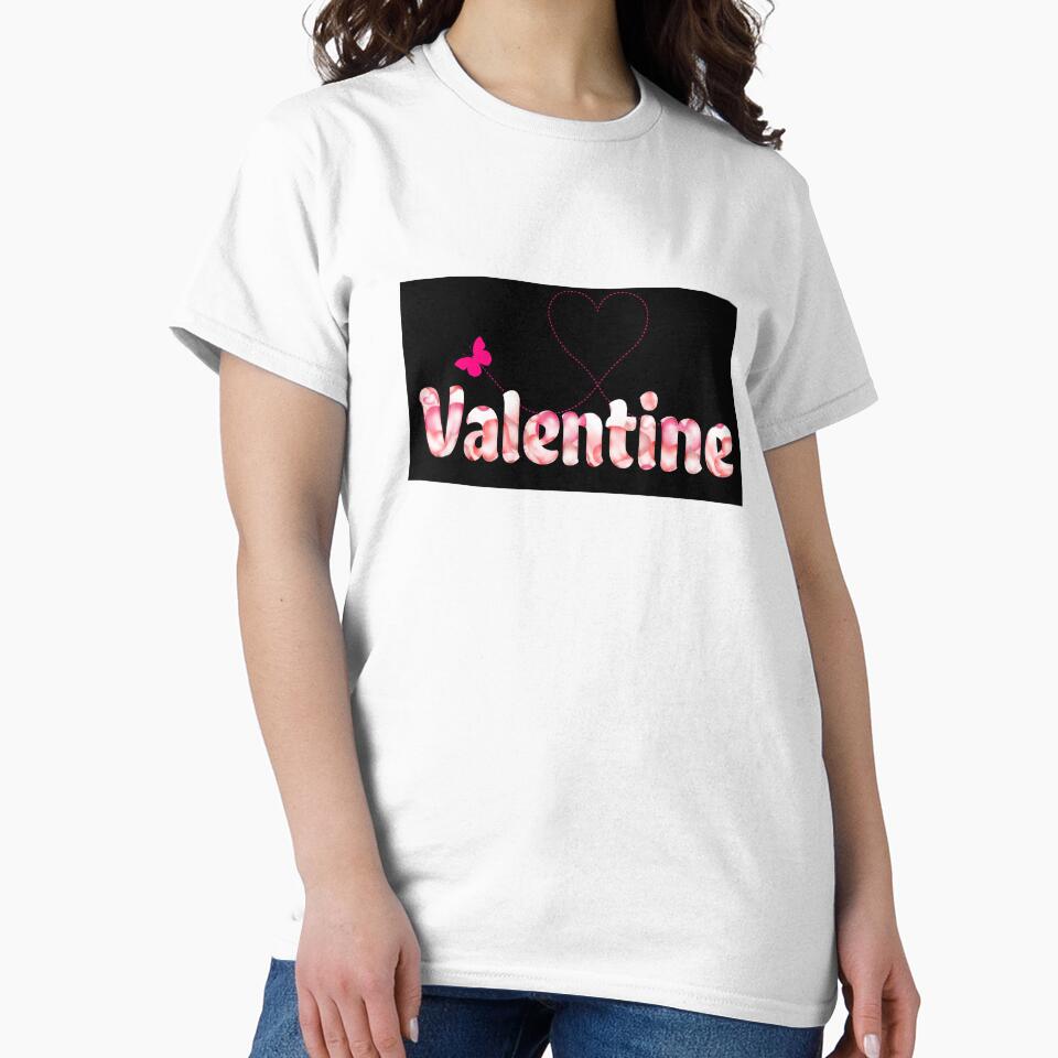 Valentines red heart by nannadesign - Adult & Kids T-Shirts, Sweatshirts & Hoodies apparel design preview 2