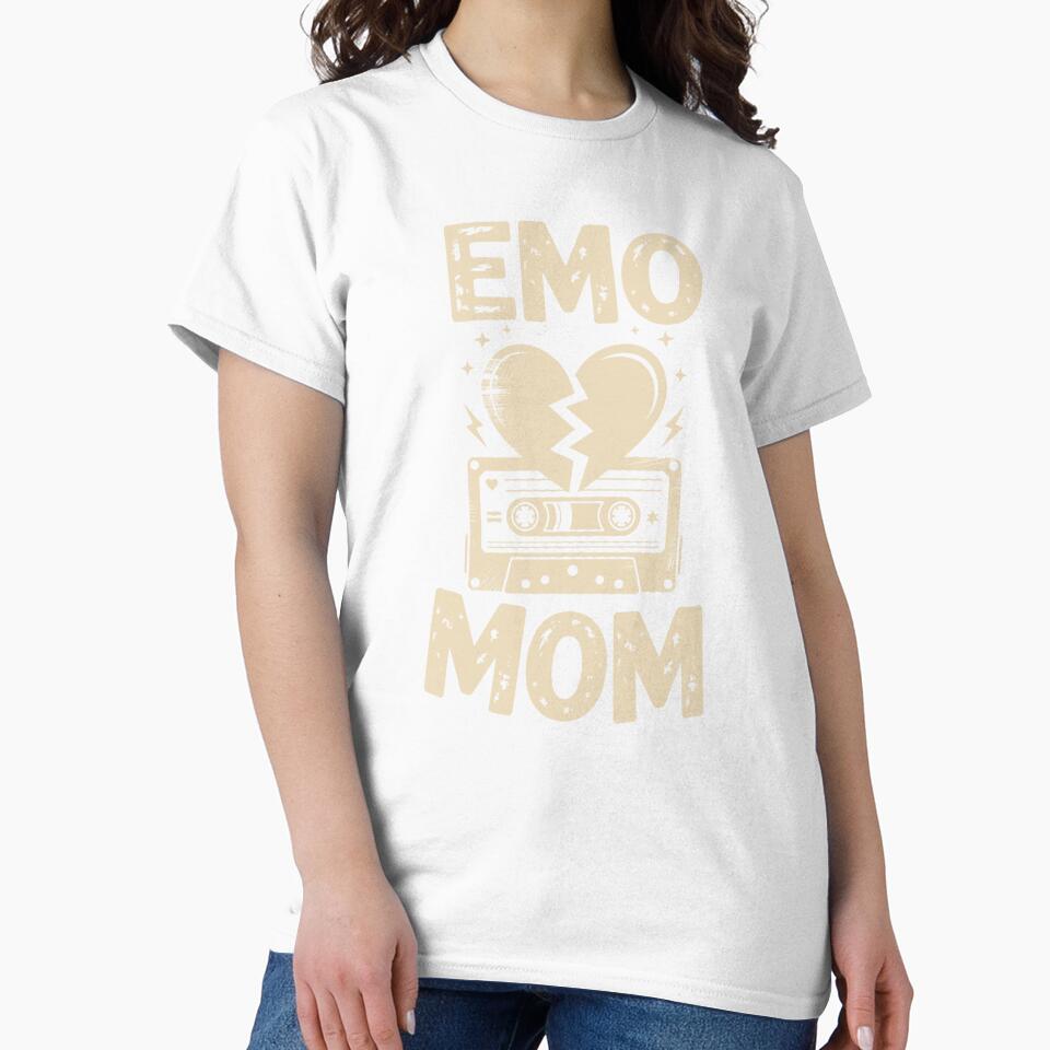 Emo Mom Cassette Tape Mothers Day Gift for - Adult & Kids T-Shirts, Sweatshirts & Hoodies apparel design preview 2