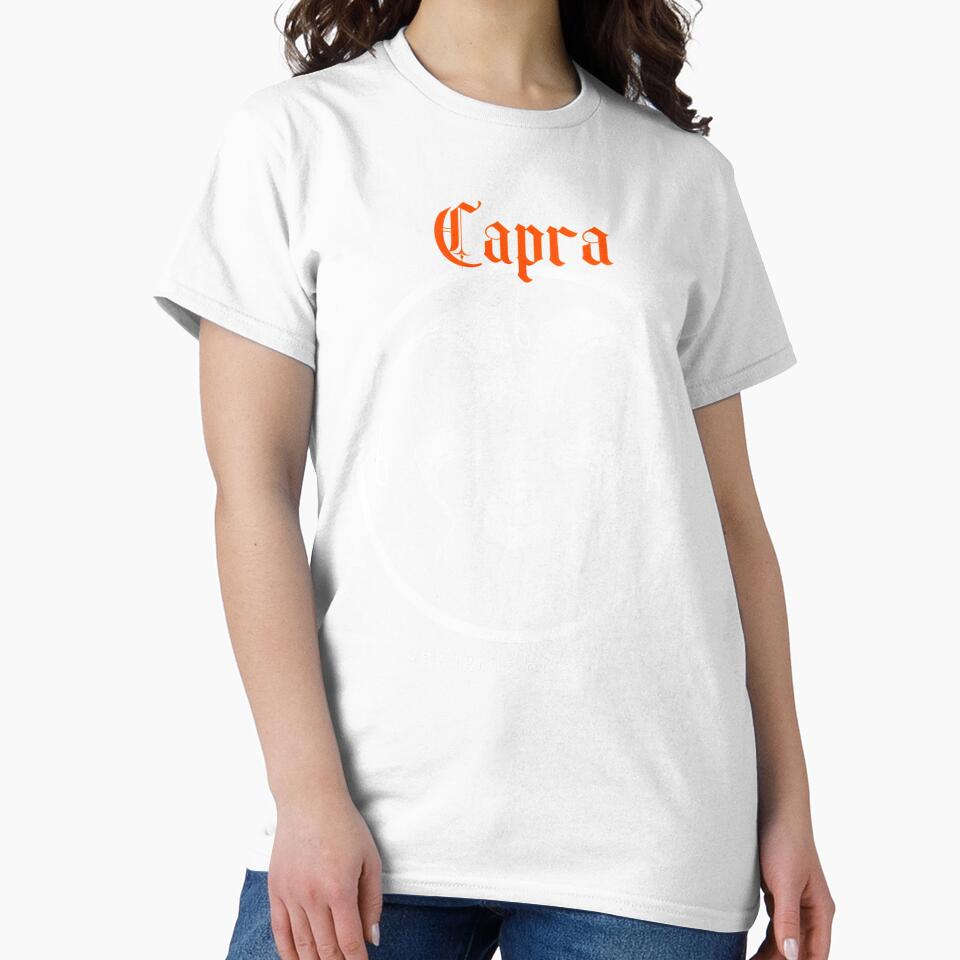 Capra Funny Metal Music Goat Design 1 by M88Design - Adult & Kids T-Shirts, Sweatshirts & Hoodies apparel design preview 2