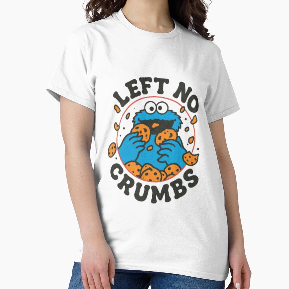 Blue Cookie Monster Funny Cartoon Jumping on - Adult & Kids T-Shirts, Sweatshirts & Hoodies apparel design preview 2