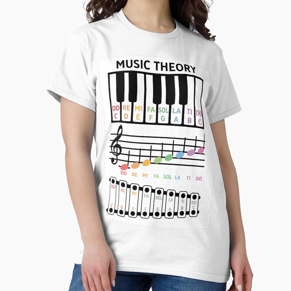 Music Theory Basic Term by meachsmileyr11 - Adult & Kids T-Shirts, Sweatshirts & Hoodies apparel design preview 2