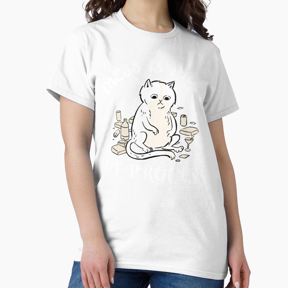 Mess Is Part Of Process Creative Hobby Chaos by - Adult & Kids T-Shirts, Sweatshirts & Hoodies apparel design preview 2