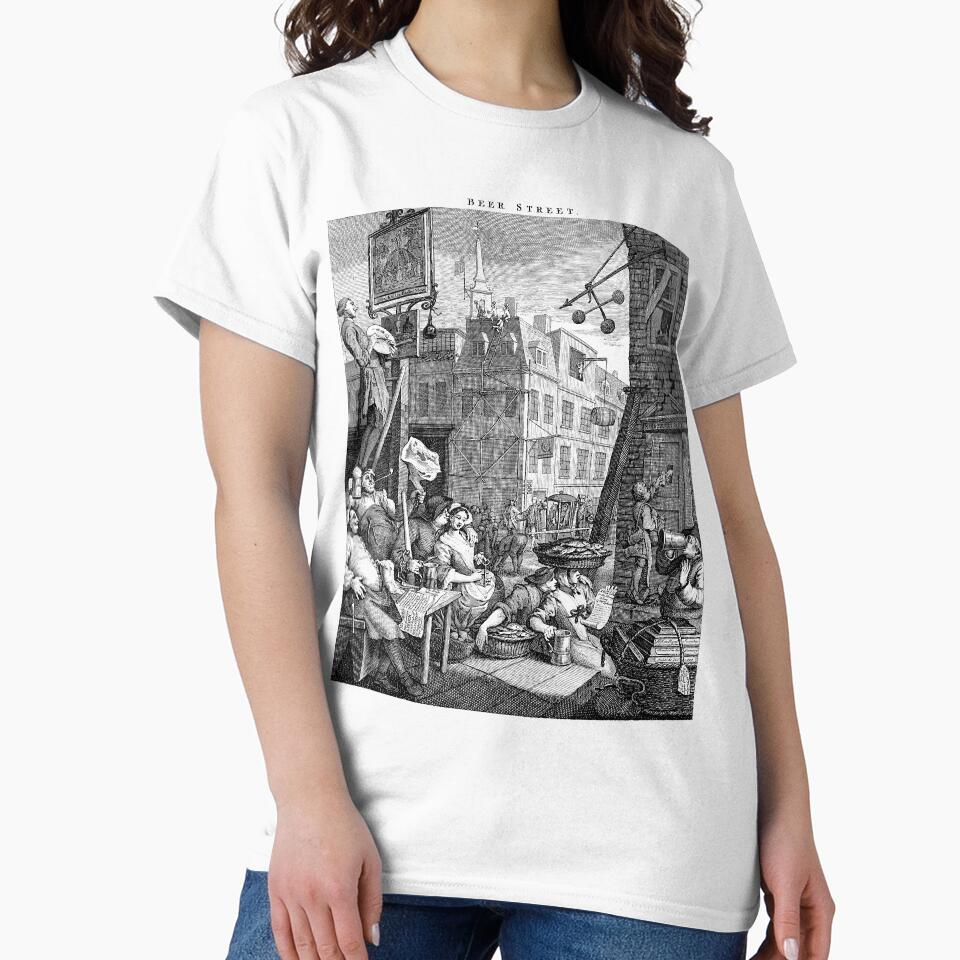 Beer Street by Carocas20 - Adult & Kids T-Shirts, Sweatshirts & Hoodies apparel design preview 2