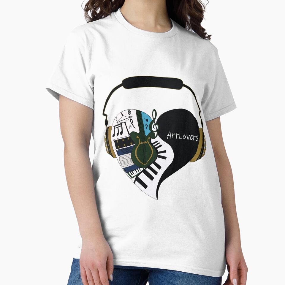A Heart of Jazz by Teaira McCoy - Adult & Kids T-Shirts, Sweatshirts & Hoodies apparel design preview 2