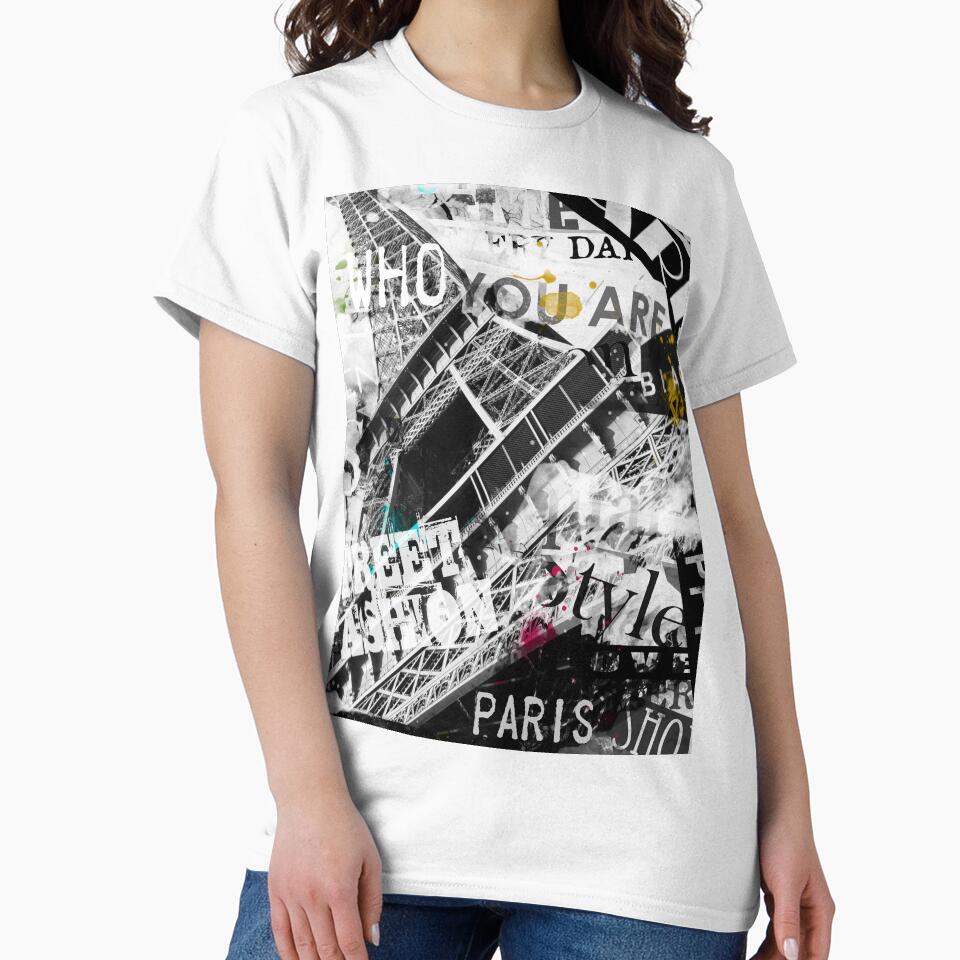 Eiffel tower by AnonymousKings - Adult & Kids T-Shirts, Sweatshirts & Hoodies apparel design preview 2