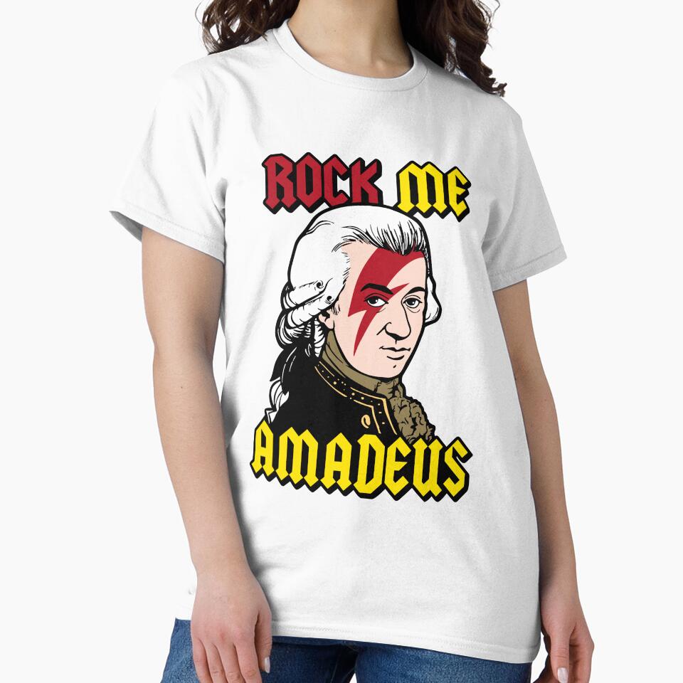 Rock me Amadeus by MangaCortaTees - Adult & Kids T-Shirts, Sweatshirts & Hoodies apparel design preview 2