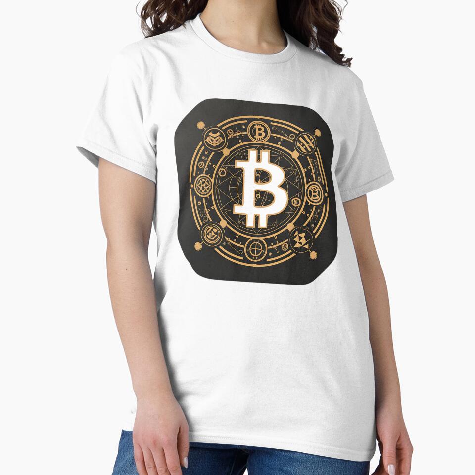 Bitcoin Everyday Street Look by RadDeck - Adult & Kids T-Shirts, Sweatshirts & Hoodies apparel design preview 2