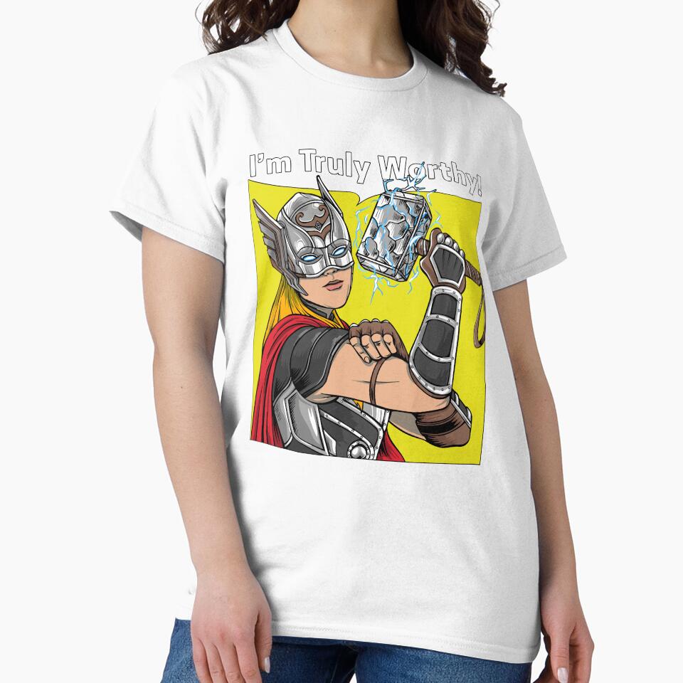 Thor by MangaCortaTees - Adult & Kids T-Shirts, Sweatshirts & Hoodies apparel design preview 2