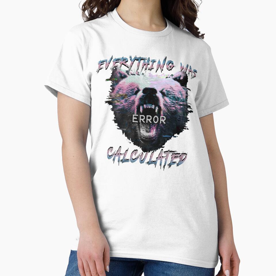 Everything was calculated (error) by hayrpictures - Adult & Kids T-Shirts, Sweatshirts & Hoodies apparel design preview 2