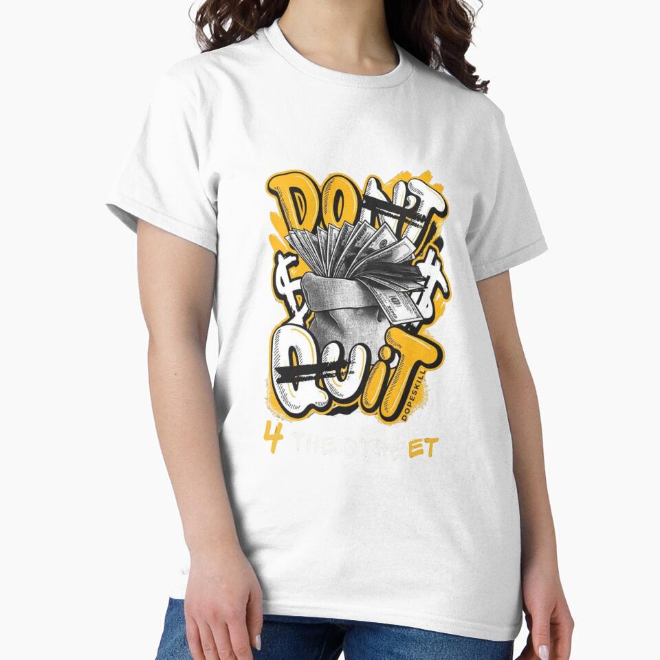 Don't Quit Motivational Streetwear Design by 4 THE - Adult & Kids T-Shirts, Sweatshirts & Hoodies apparel design preview 2