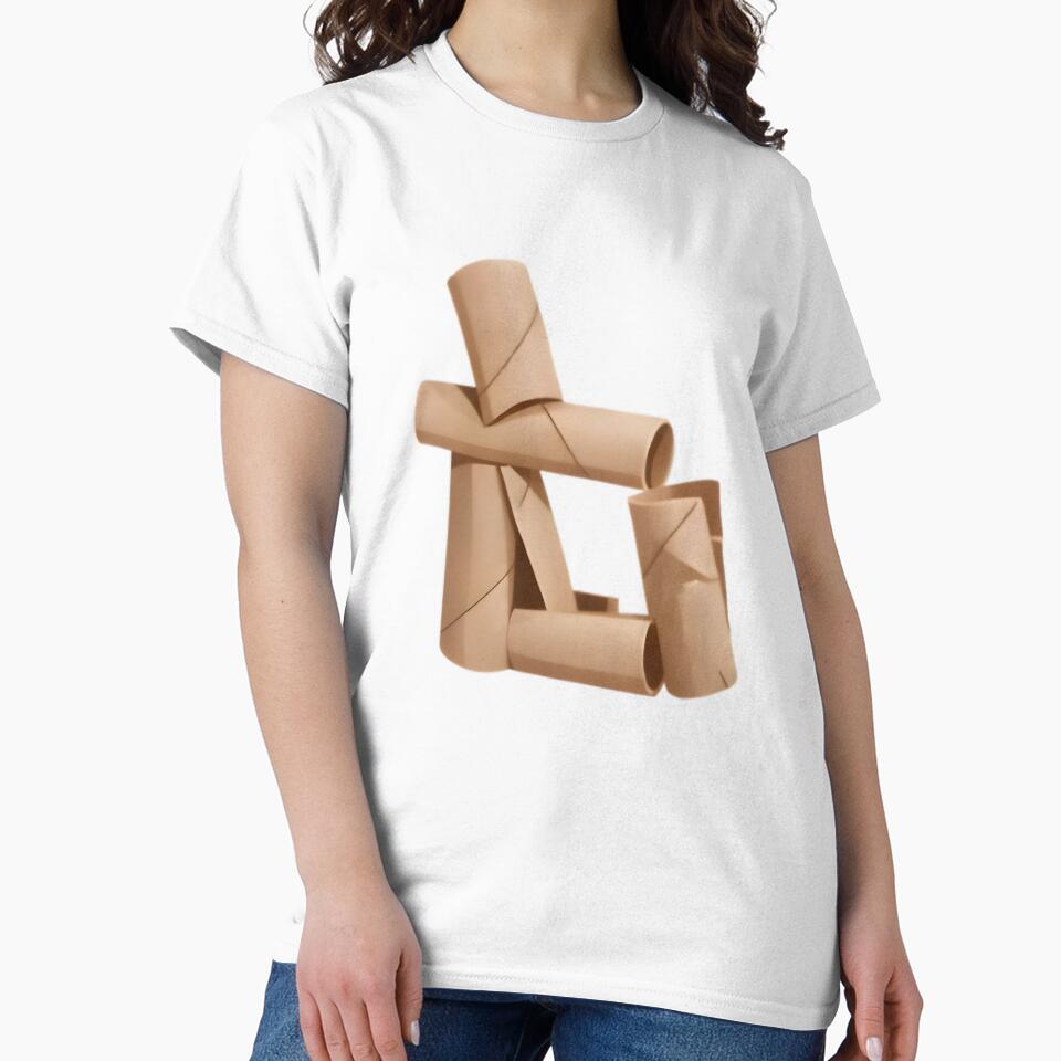 Cardboard figure by Zalan27 - Adult & Kids T-Shirts, Sweatshirts & Hoodies apparel design preview 2