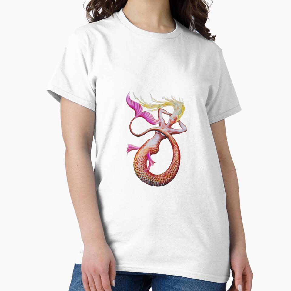 Mermaid Love Fashion Collection by fayedana39 - Adult & Kids T-Shirts, Sweatshirts & Hoodies apparel design preview 2