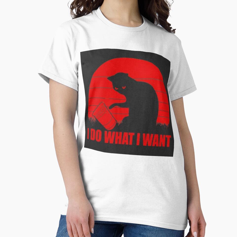 I Do What Want Printed by storeInsight - Adult & Kids T-Shirts, Sweatshirts & Hoodies apparel design preview 2