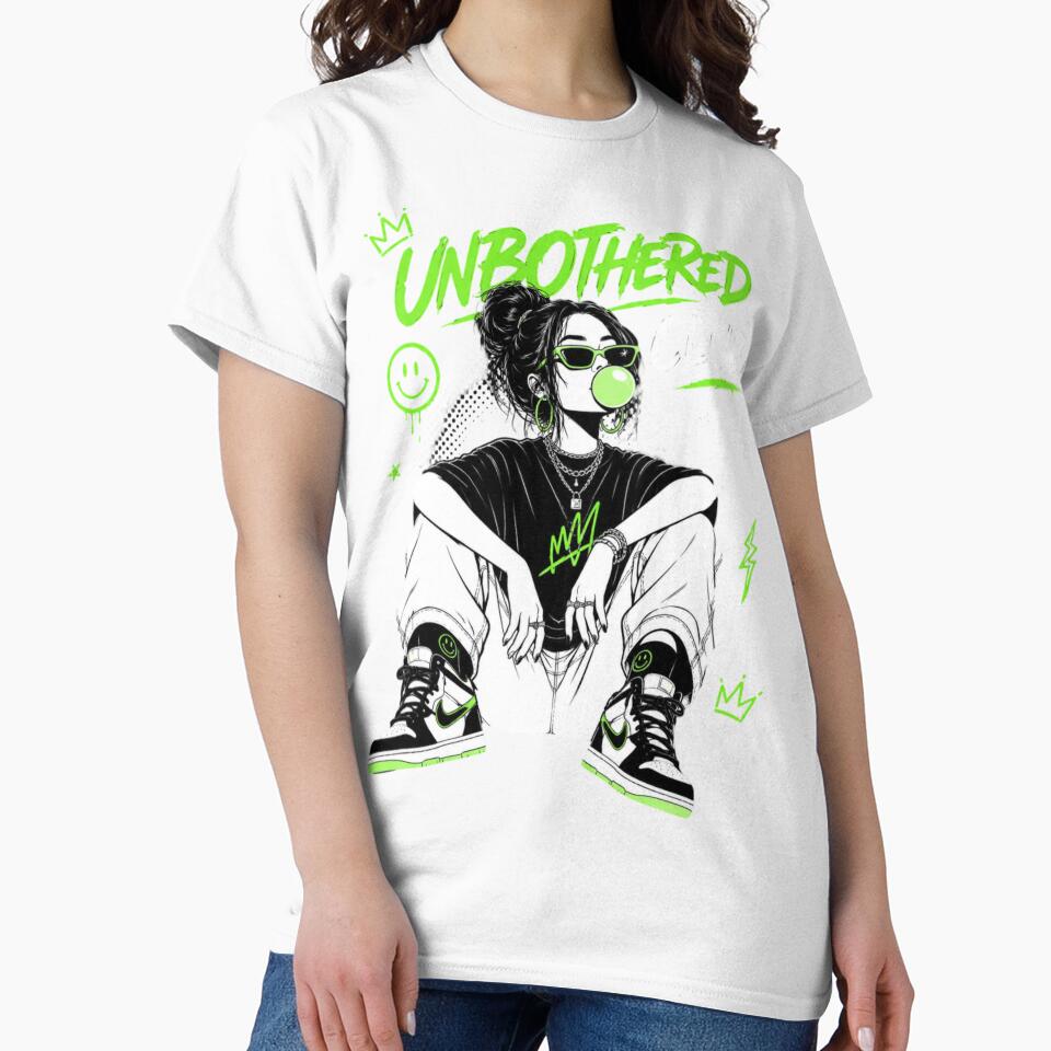 Unbothered club by Prasakro - Adult & Kids T-Shirts, Sweatshirts & Hoodies apparel design preview 2