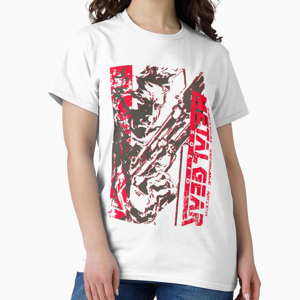 Metal Gear Solid Art by reginaxtmari - Adult & Kids T-Shirts, Sweatshirts & Hoodies apparel design preview 2