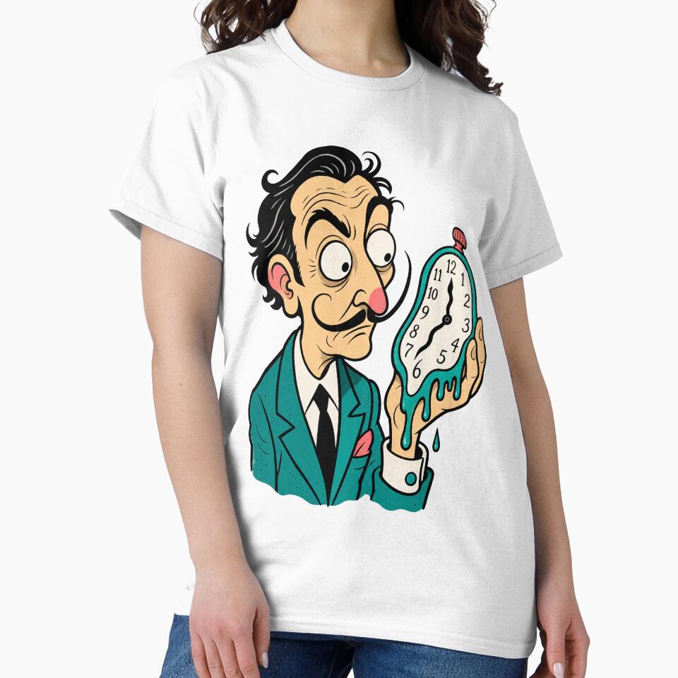 Dali Drip by BrambleBox - Adult & Kids T-Shirts, Sweatshirts & Hoodies apparel design preview 2