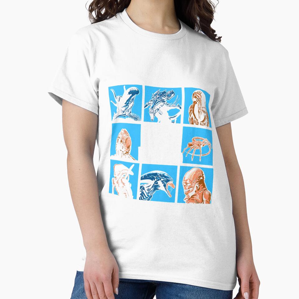 The alien bunch by MangaCortaTees - Adult & Kids T-Shirts, Sweatshirts & Hoodies apparel design preview 2