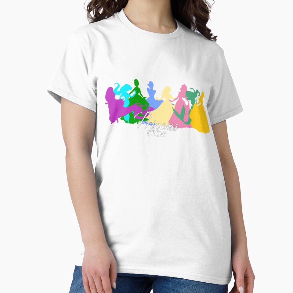 Princess crew Fitted V-Neck by kendall-terry - Adult & Kids T-Shirts, Sweatshirts & Hoodies apparel design preview 2