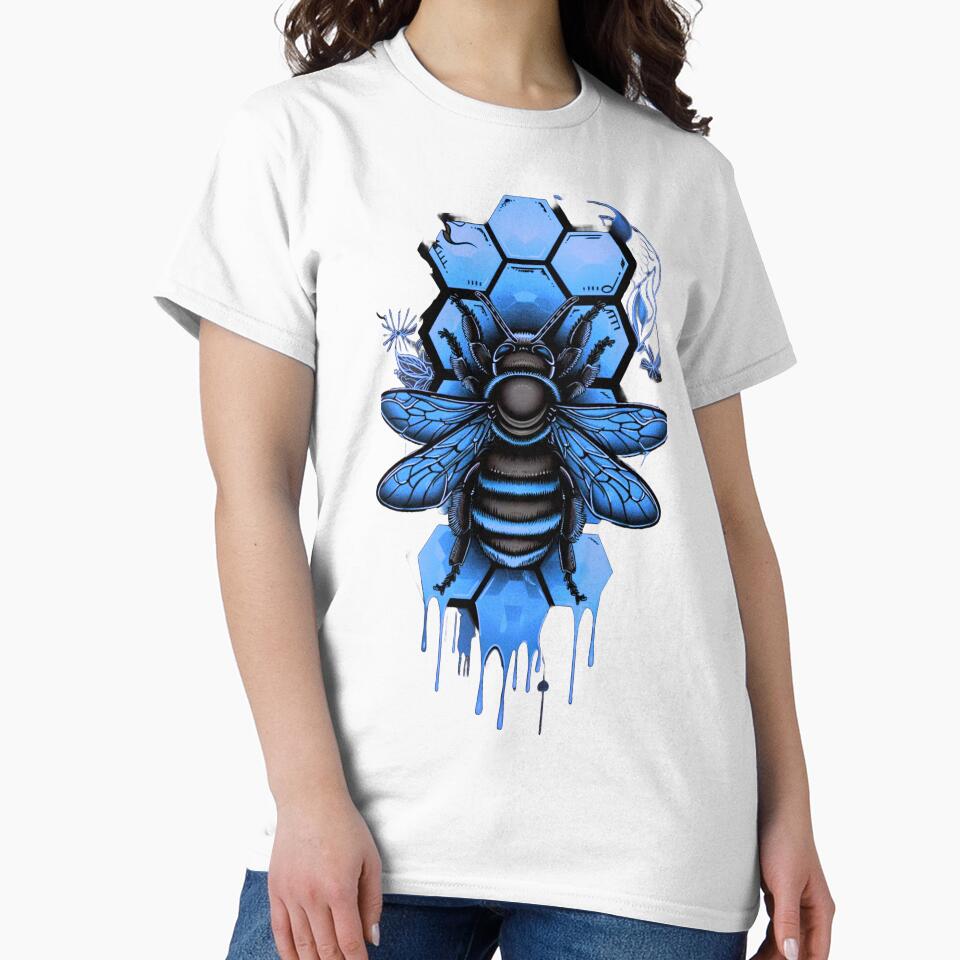 Streetwear Bee by UZRWRLD - Adult & Kids T-Shirts, Sweatshirts & Hoodies apparel design preview 2