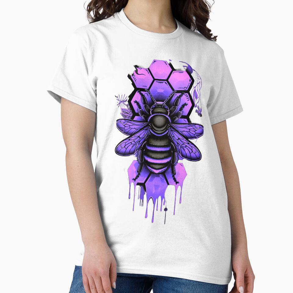 Bee Streetwear by UZRWRLD - Adult & Kids T-Shirts, Sweatshirts & Hoodies apparel design preview 2