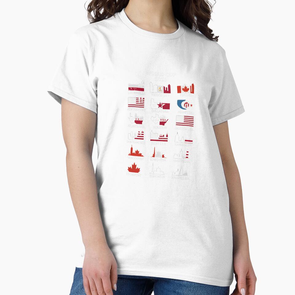World Cup 2026 Host Cities T-Shirt_84292126 by - Adult & Kids T-Shirts, Sweatshirts & Hoodies apparel design preview 2