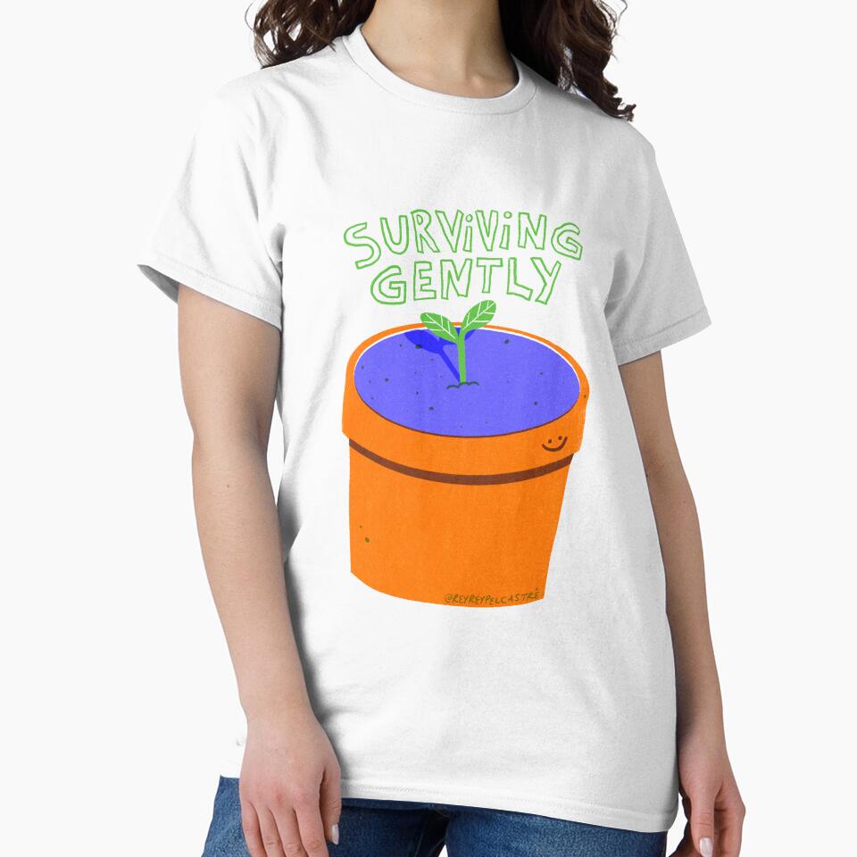 Surviving gently by Rey - Adult & Kids T-Shirts, Sweatshirts & Hoodies apparel design preview 2