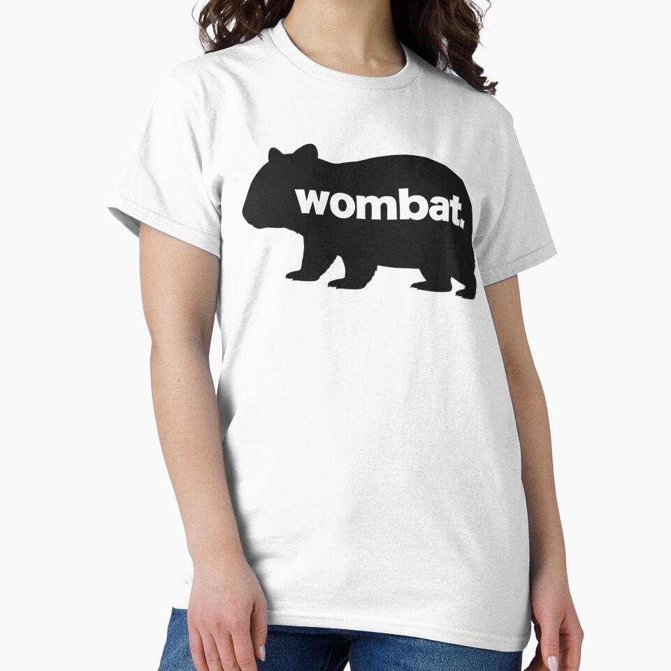 Wombat Silhouette by pUNKnown - Adult & Kids T-Shirts, Sweatshirts & Hoodies apparel design preview 2