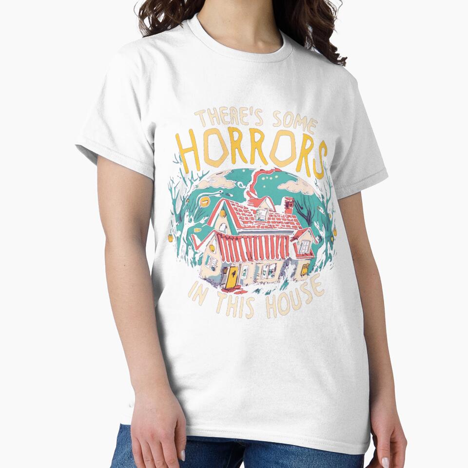 There's Some Horrors in this House A Haunting Tale by - Adult & Kids T-Shirts, Sweatshirts & Hoodies apparel design preview 2