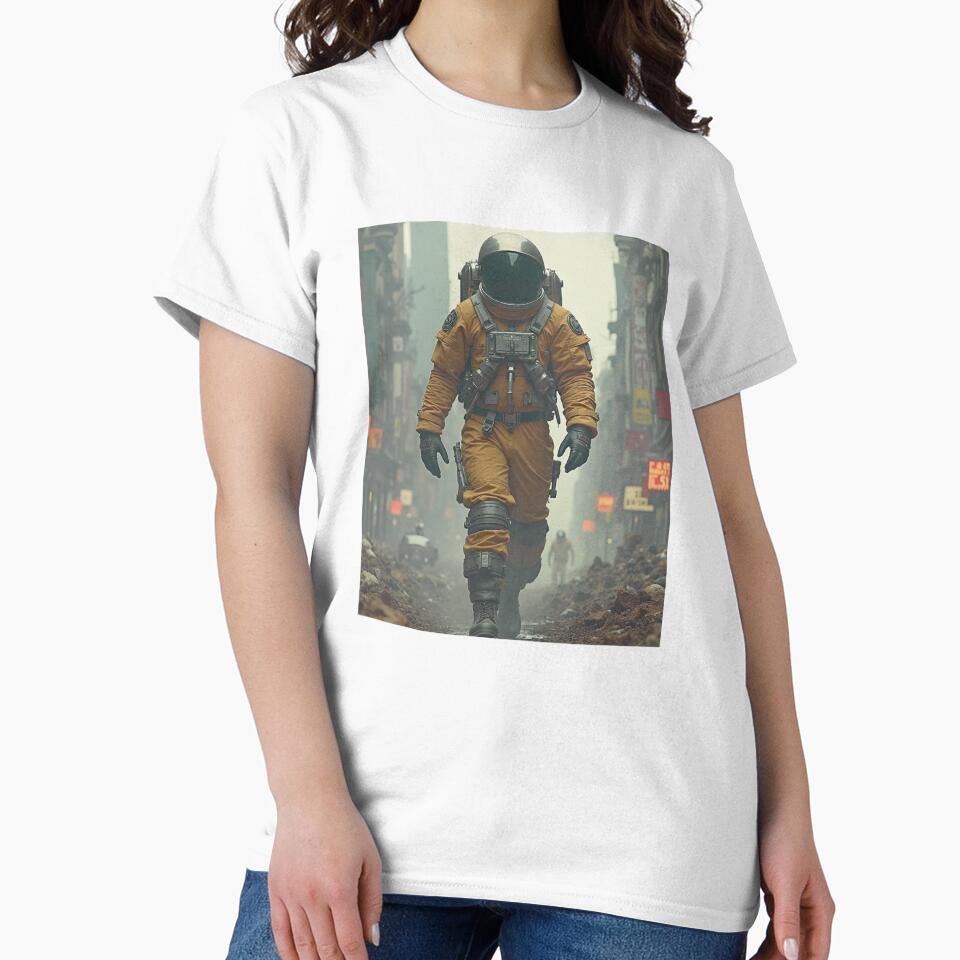 Space suit by Inklivion - Adult & Kids T-Shirts, Sweatshirts & Hoodies apparel design preview 2
