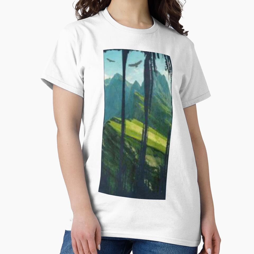 Mountain Scenery Printed by storeInsight - Adult & Kids T-Shirts, Sweatshirts & Hoodies apparel design preview 2
