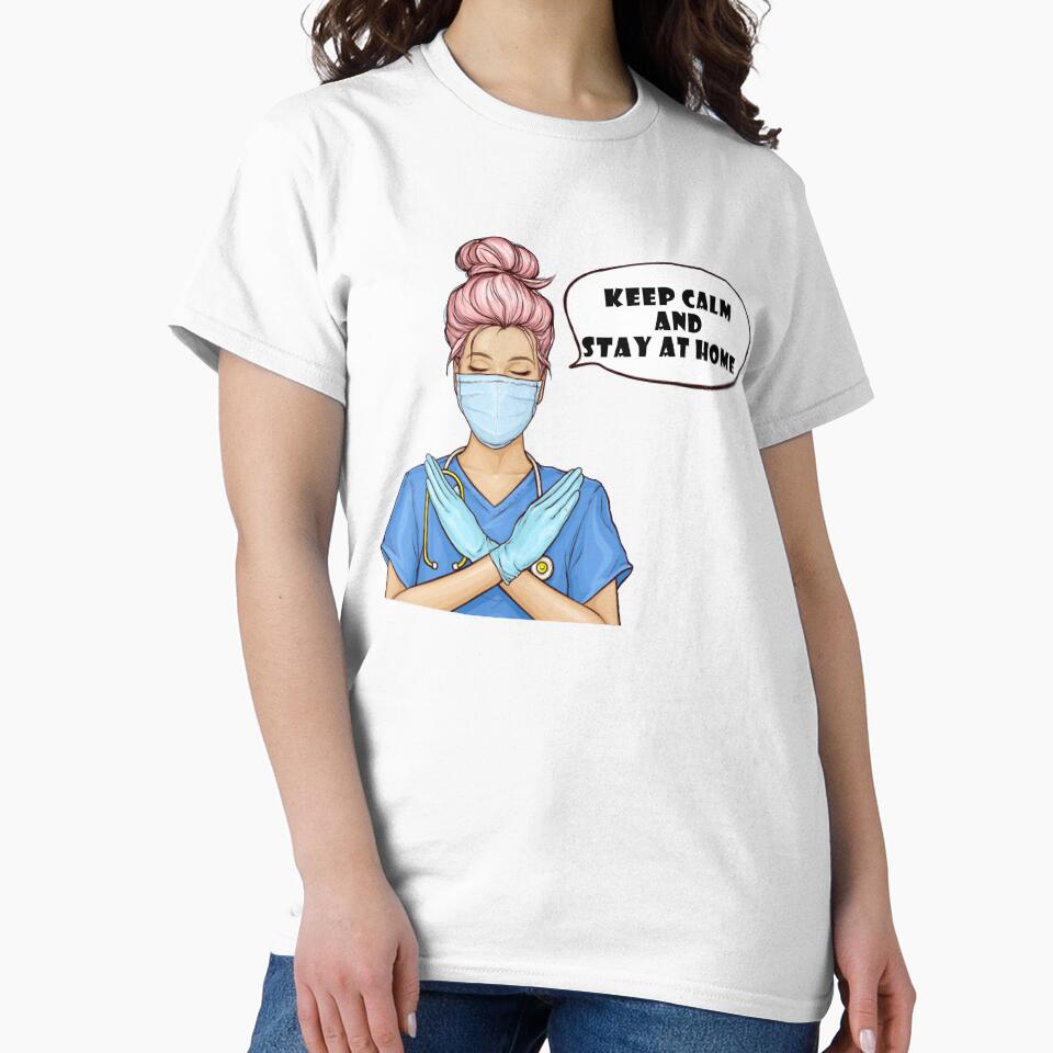 Keep calm and stay at home by Bodyguard69 - Adult & Kids T-Shirts, Sweatshirts & Hoodies apparel design preview 2