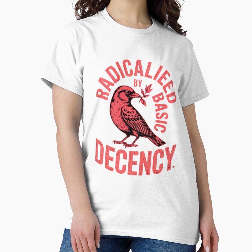 Radicalized by basic decency 123ks - Adult & Kids T-Shirts, Sweatshirts & Hoodies apparel design preview 2