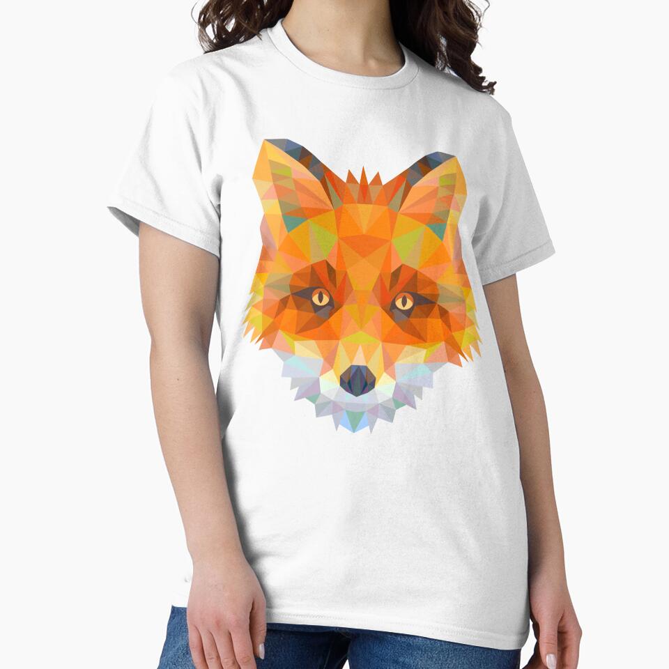 Red Fox Head by Fairyjam - Adult & Kids T-Shirts, Sweatshirts & Hoodies apparel design preview 2