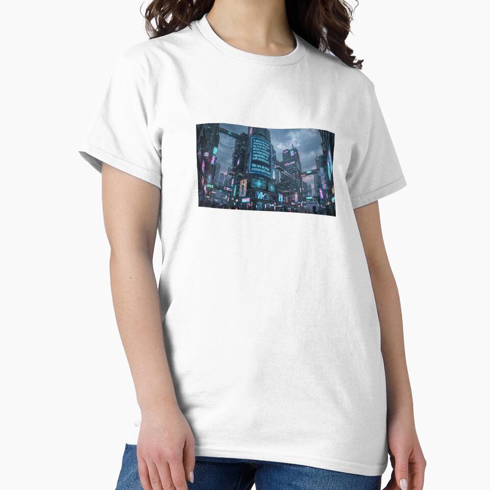 Species at crossroads by Buddha Arts - Adult & Kids T-Shirts, Sweatshirts & Hoodies apparel design preview 2