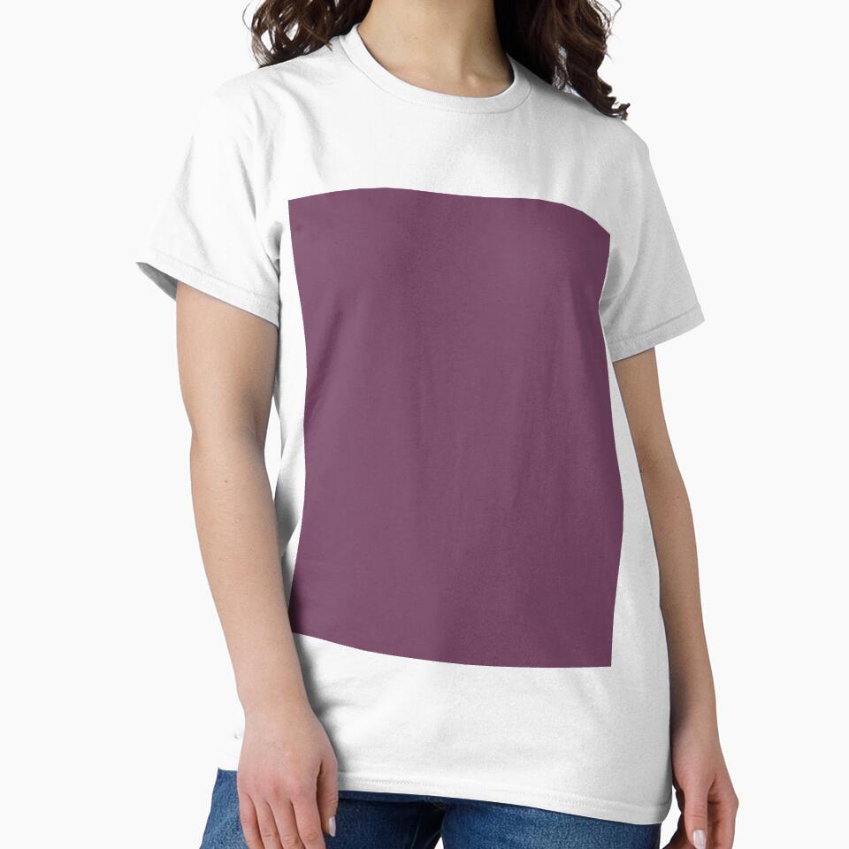 Plain Solid Color Chic Strong Mauve Medium Purple - Adult & Kids T-Shirts, Sweatshirts & Hoodies apparel design preview 2