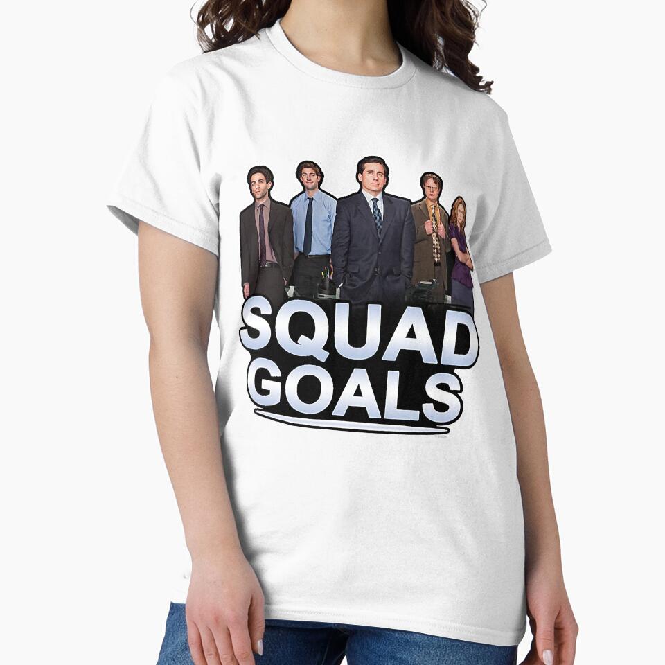 The Office Squad Goals Short Sleeve by - Adult & Kids T-Shirts, Sweatshirts & Hoodies apparel design preview 2