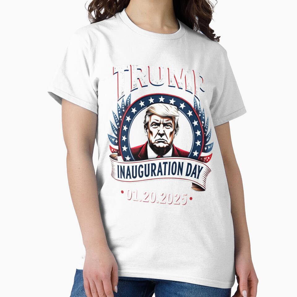 Trump Inauguration Day 01.20.2025 by Mryoussefwac - Adult & Kids T-Shirts, Sweatshirts & Hoodies apparel design preview 2