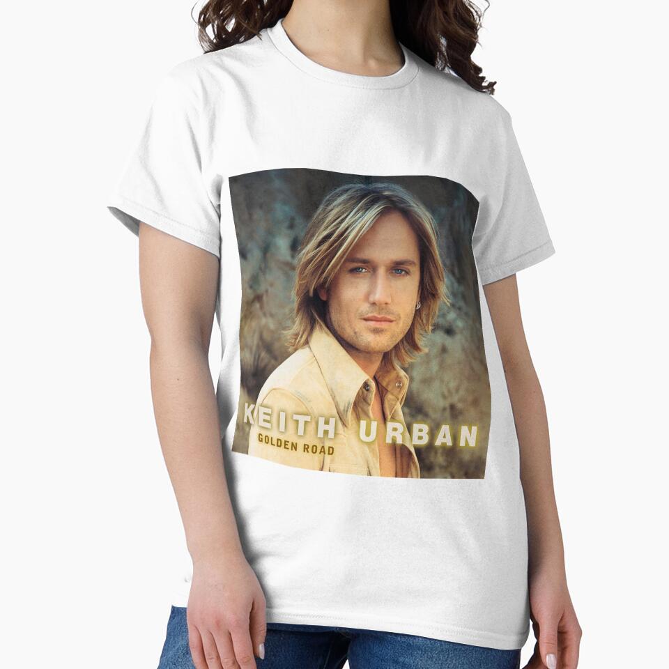 Keith Urban Golden road by fieldsmarc - Adult & Kids T-Shirts, Sweatshirts & Hoodies apparel design preview 2