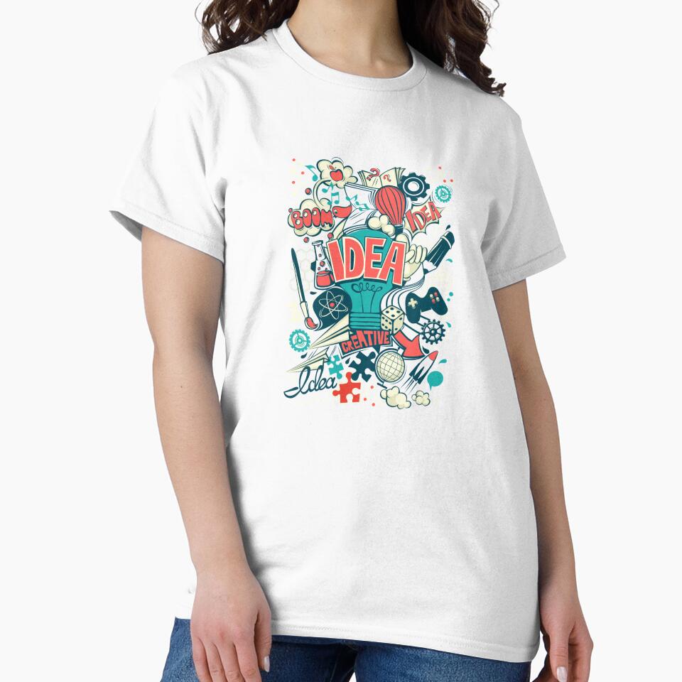 Idea Creative by RedShop24 - Adult & Kids T-Shirts, Sweatshirts & Hoodies apparel design preview 2