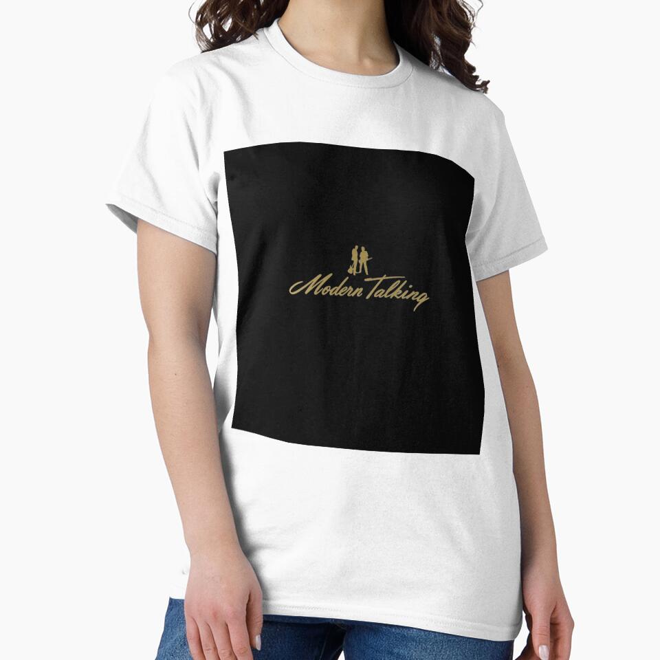 Modern talking Chiffon Top by BlueArRecords - Adult & Kids T-Shirts, Sweatshirts & Hoodies apparel design preview 2