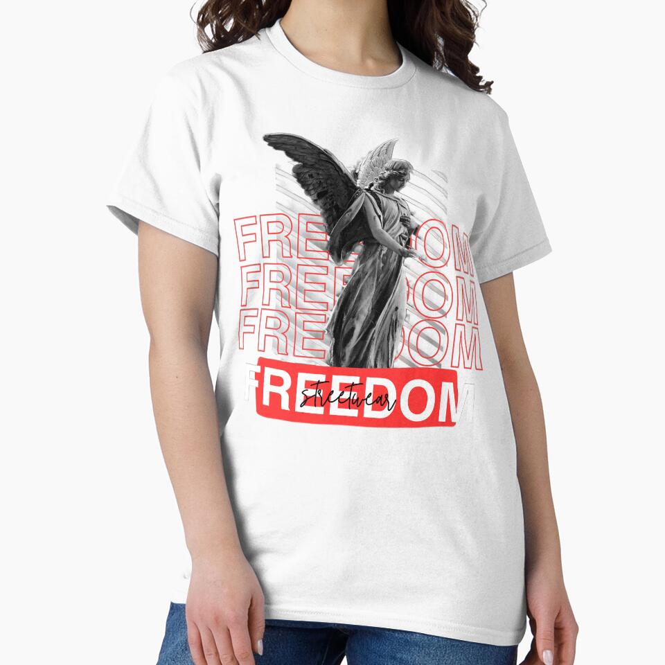 Freedom-streetwear-street outfit by skafeey - Adult & Kids T-Shirts, Sweatshirts & Hoodies apparel design preview 2