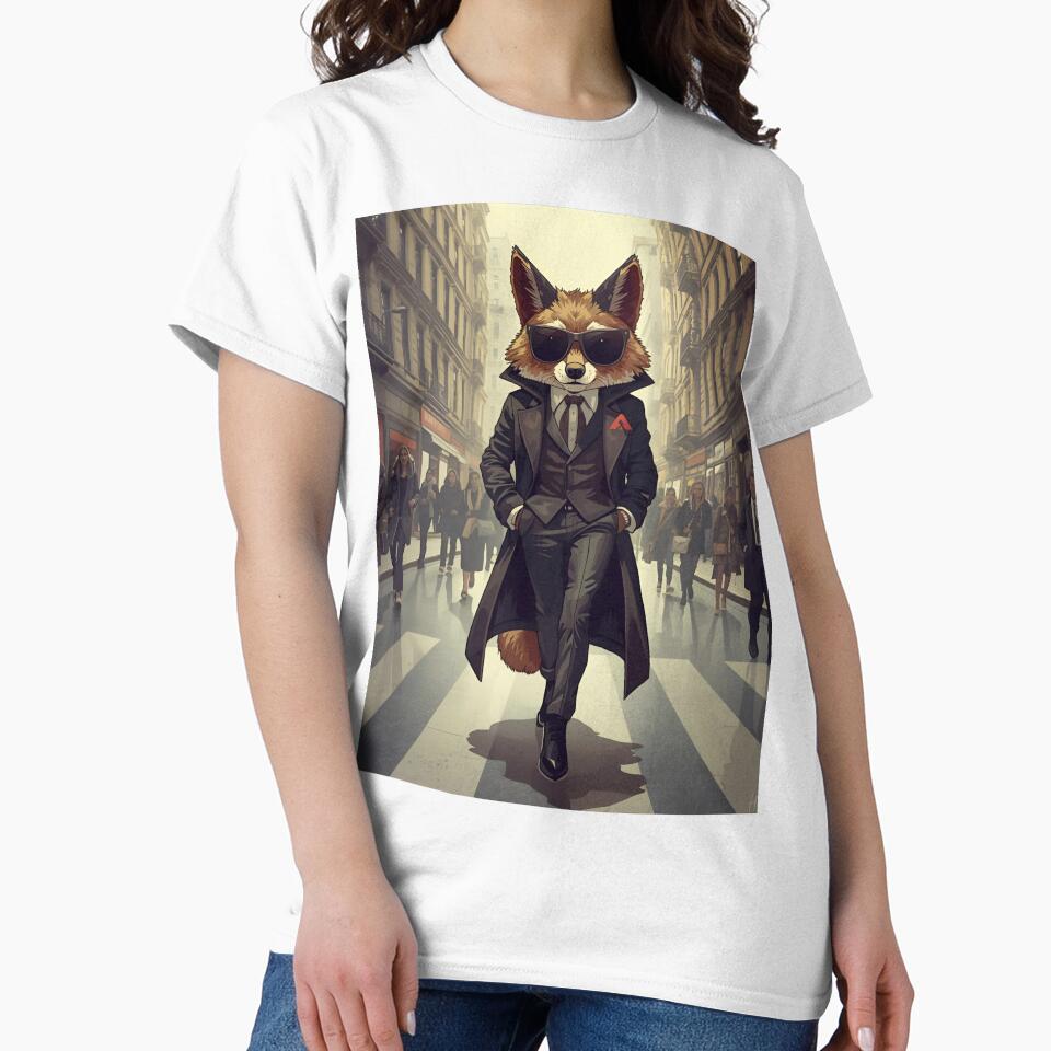 Boss fox by whatthefoxsays - Adult & Kids T-Shirts, Sweatshirts & Hoodies apparel design preview 2
