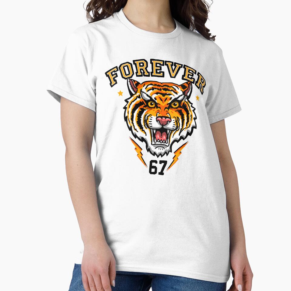 Forever (tiger) by hayrpictures - Adult & Kids T-Shirts, Sweatshirts & Hoodies apparel design preview 2