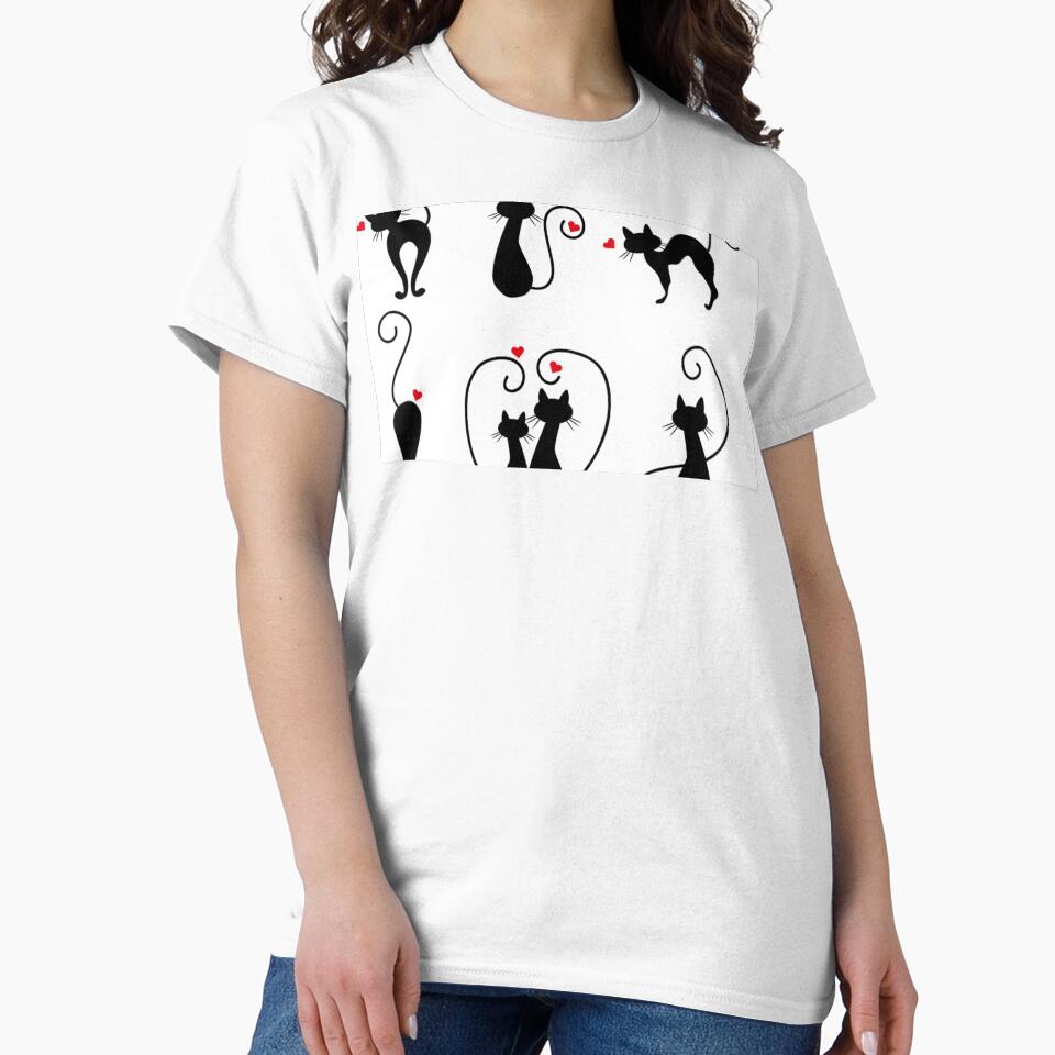 Catty love by Jhon0301 - Adult & Kids T-Shirts, Sweatshirts & Hoodies apparel design preview 2